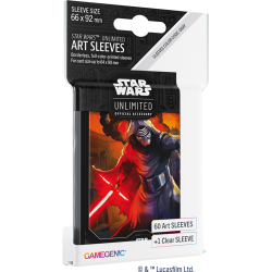 SW UNLIMITED ART SLEEVES CARD BACK KYLO REN