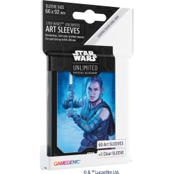 SW UNLIMITED ART SLEEVES CARD BACK REY